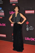 Jacqueline Fernandez at Life Ok Screen Awards red carpet in Mumbai on 14th Jan 2015